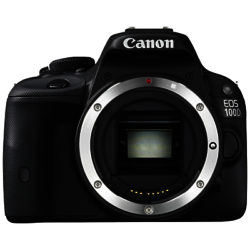 Canon EOS 100D Digital SLR Camera, HD 1080p, 18MP, 3